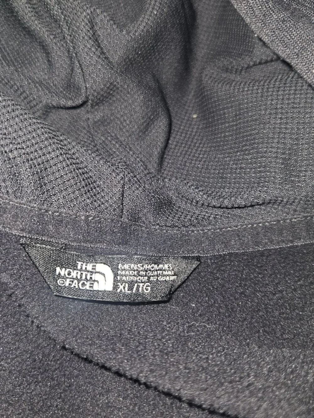 The North Face Men's Black Full Zip Hoodie Jacket 721569 XL